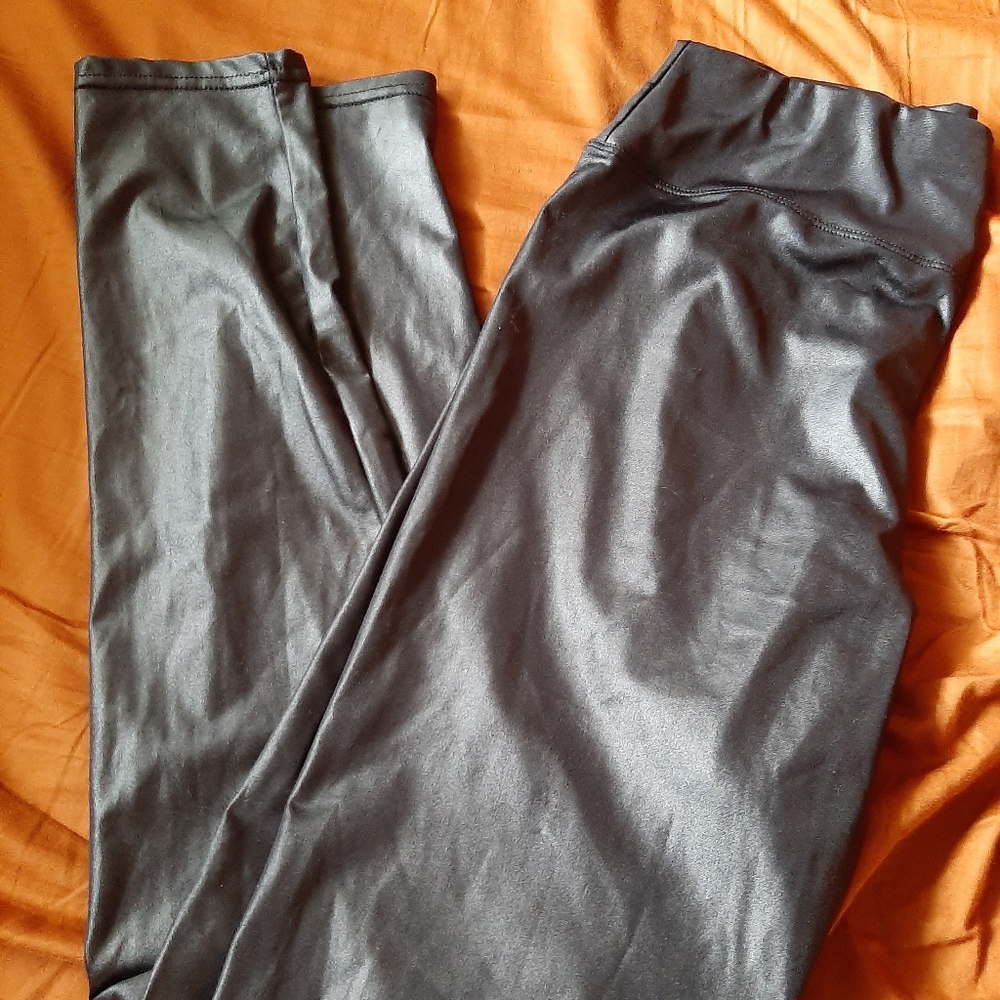Faux Leather Leggings